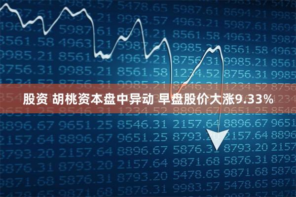 股资 胡桃资本盘中异动 早盘股价大涨9.33%